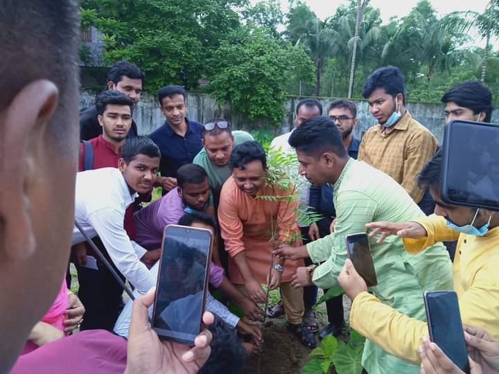 সিলেট জেলায় বৃক্ষরোপণ কর্মসূচি