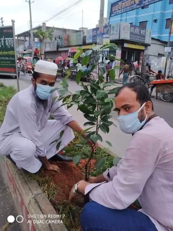 মিরপুর জোনের সদস্য কতৃক বৃক্ষরোপণ কর্মসূচি