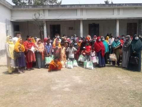 কুষ্টিয়া জেলার রমজান মাসের সামাজিক মূলক কার্যক্রম ঈদ উপহার সামগ্রী বিতরণ